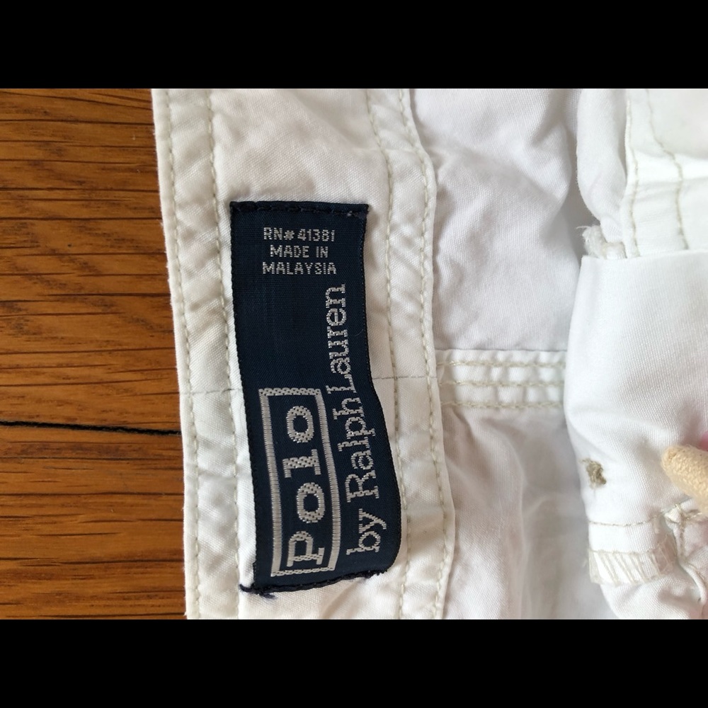 Ralph Lauren white linen pants size 35